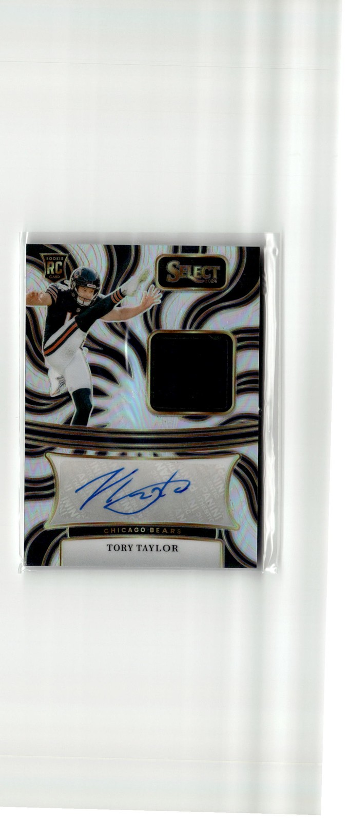Tory Taylor Panini Select Rookie Signature Memorabilia #RSMTTR Base