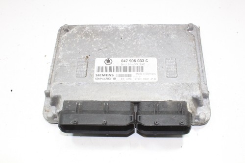 SKODA FABIA Motorsteuergerät 047906033C 1.4 Benzin 50kw 2001 23957224