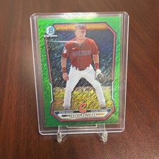 2026 Bowman - Chrome Prospects Travis Bazzana  Green Shimmer Refractor /99 