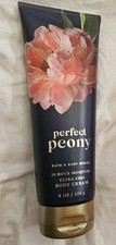 Bath Body Works PERFECT PEONY Body Cream Moisturizing 8oz