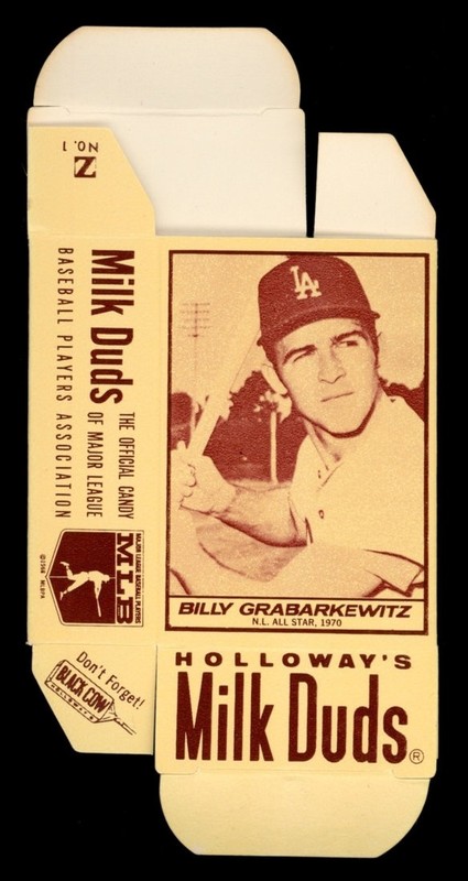 1971 Milk Duds Complete Box Set-Break #  5 Billy Grabarkewitz EX-EXMINT