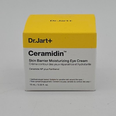 Dr.Jart+ Ceramidin Skin Barrier Moisturizing Eye Cream 15mL Hydrating NEW