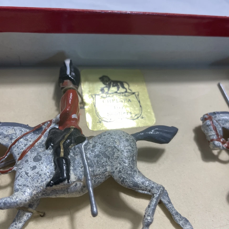 Gran Bretaña Royal Scots Dragoon Set TOY SOLDIER Cheslea Juguete De Colección Foto 4 de 4