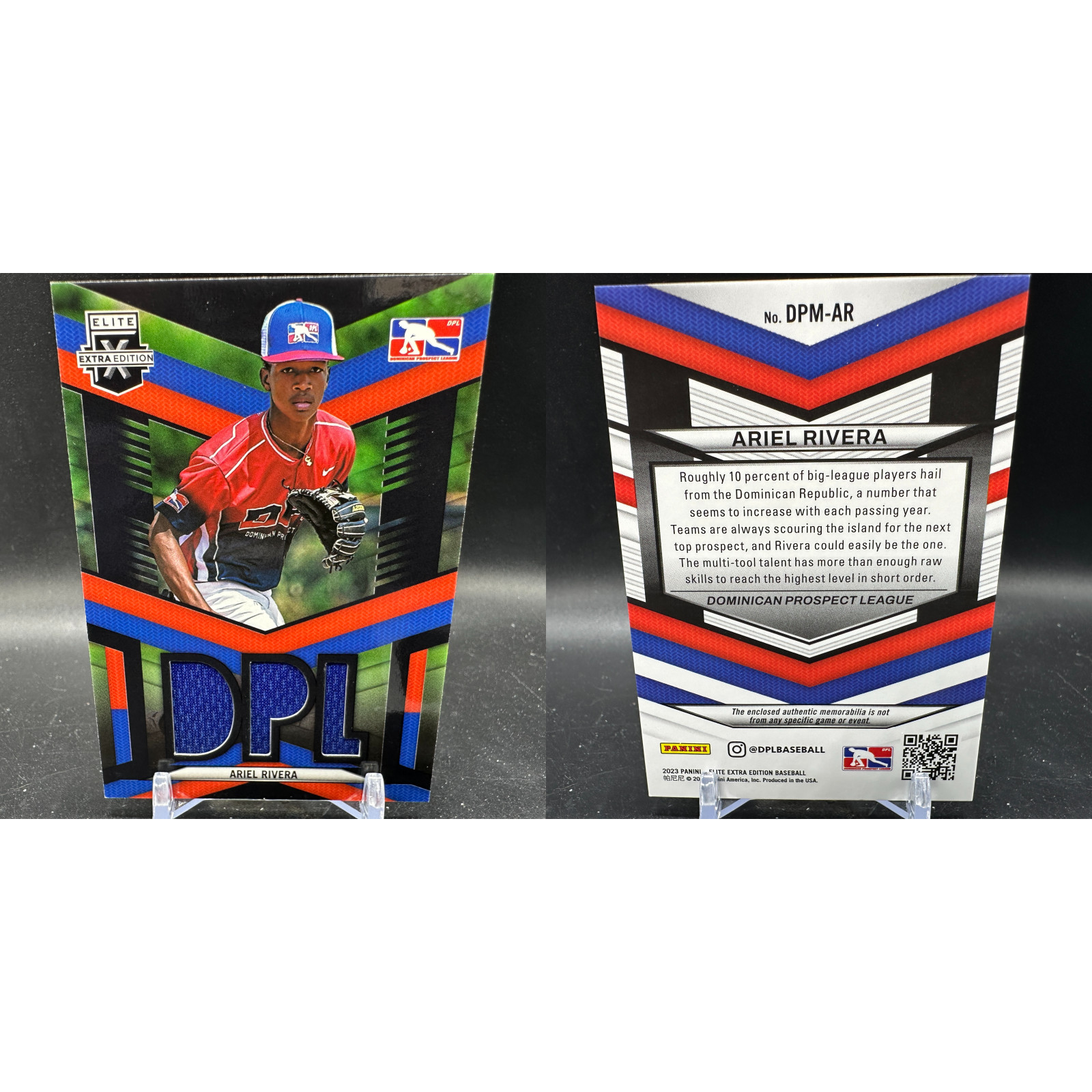 Dominican Prospect Lot 19 Baseball Cards Elite Extra Edition Auto Patch Numbered view 11
