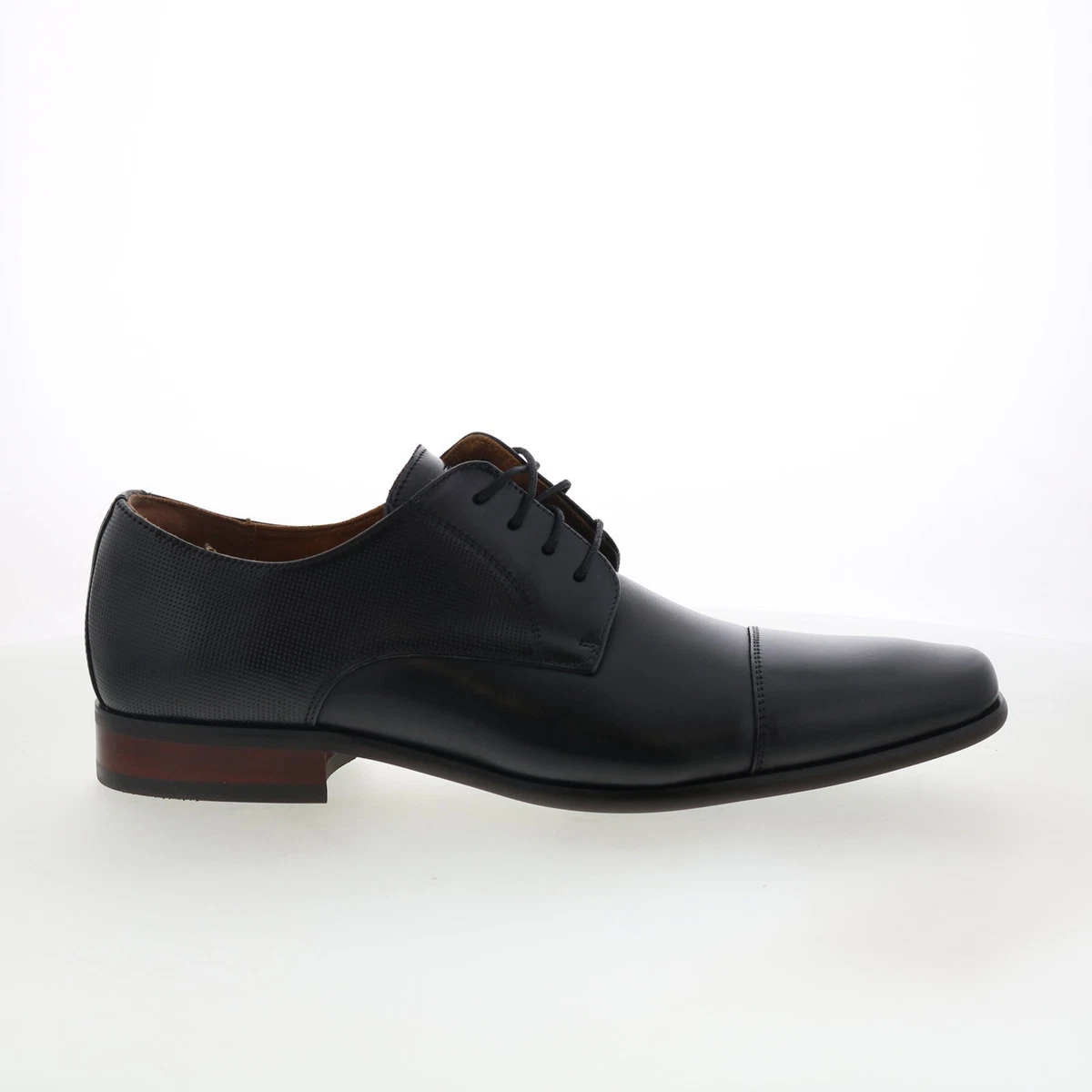 Florsheim Shoes Mens Size 9.5W Black Launch PT OX Comfortech Dress Oxford Oxford Florsheim Black Dress Shoes for Men for sale | eBay main image 3