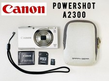 Canon PowerShot A2300 Silver Compact Digital Camera Excellent Condition