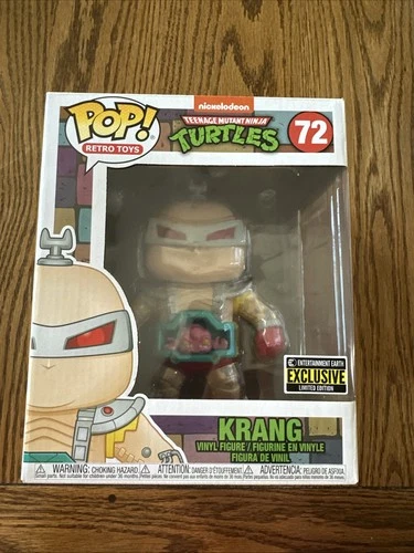 Funko Pop! Vinyl Super 6": Teenage Mutant Ninja Turtles - Krang #72 (Exclusive)!