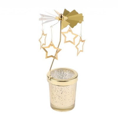 Rotary Carrousel Tealight Candle Holder for Christmas