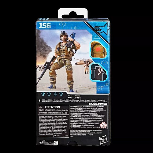 G.I. Joe Classified Series #156, Footloose - Picture 3 of 3