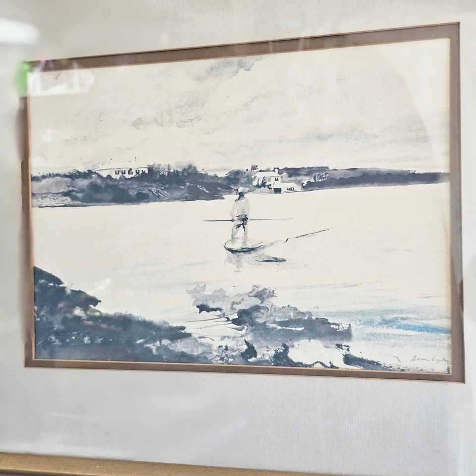 Impresión Amdrew Wyeth 23x19 "Bermudas"  Foto 2 de 4