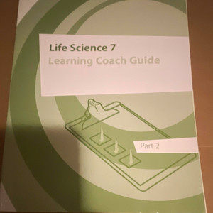 K12 Life Science 7 Learning Coach Guide Part 2 English Middle School Science