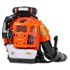 80cc Gas Backpack Leaf Blower, 900CFM 206MPH 2-Stroke Engine, Heavy-Duty 853 EZ
