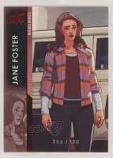 2023 Upper Deck Marvel What If? Flagship Exclusives 84/100 Jane Foster #16 07uj