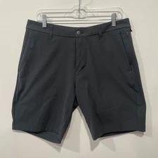 Lululemon Mens Commission Golf Shorts Gray Size 33 Lightweight Casual