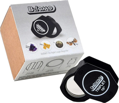 Triplett 10x Lupe Lupe Glas Schmuck Gemologie Profi Werkzeug [Belomo]
