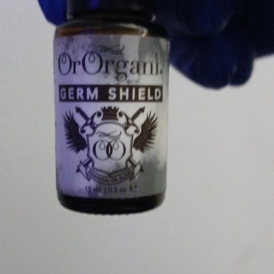 OrOganic Germ Shield Essential Oil Blend for Aromatherapy 15 ml Amber Glass