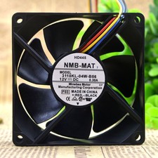 New NMB-MAT 3110KL-04W-B56 12V 0.30A 4-wire cooling fan QW