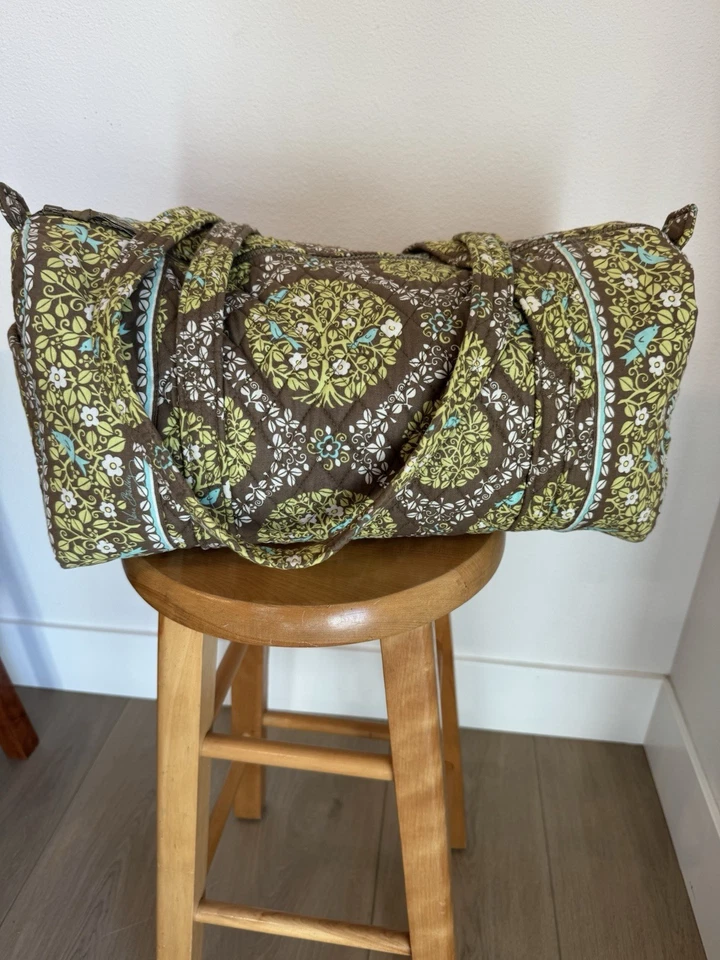 Bolsa de viaje VERA BRADLEY Sittin’ In A Tree Blue Birds RETIRADA. Raro, difícil de encontrar Foto 2 de 4