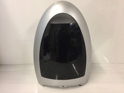 Eye-Vac Home Touchless Stationary Vacuum Model EVH 1000W Electric Broom Silver