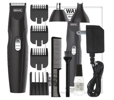WAHL All-In-One Rechargeable Groomer 14 Piece Ear Nose Beard Detail Trimmer