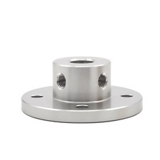 Aluminum Flange Coupling Rigid Shaft Coupler Motor Guide Connector ID 2-16mm Neu