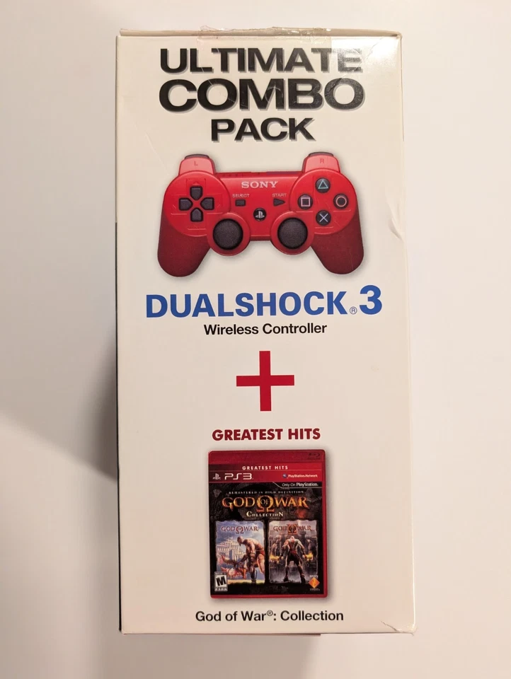 Ultimate Combo Pack God Of War - Origins + Deep Red Controller (PS3) Sealed RARE - Image 4 of 4
