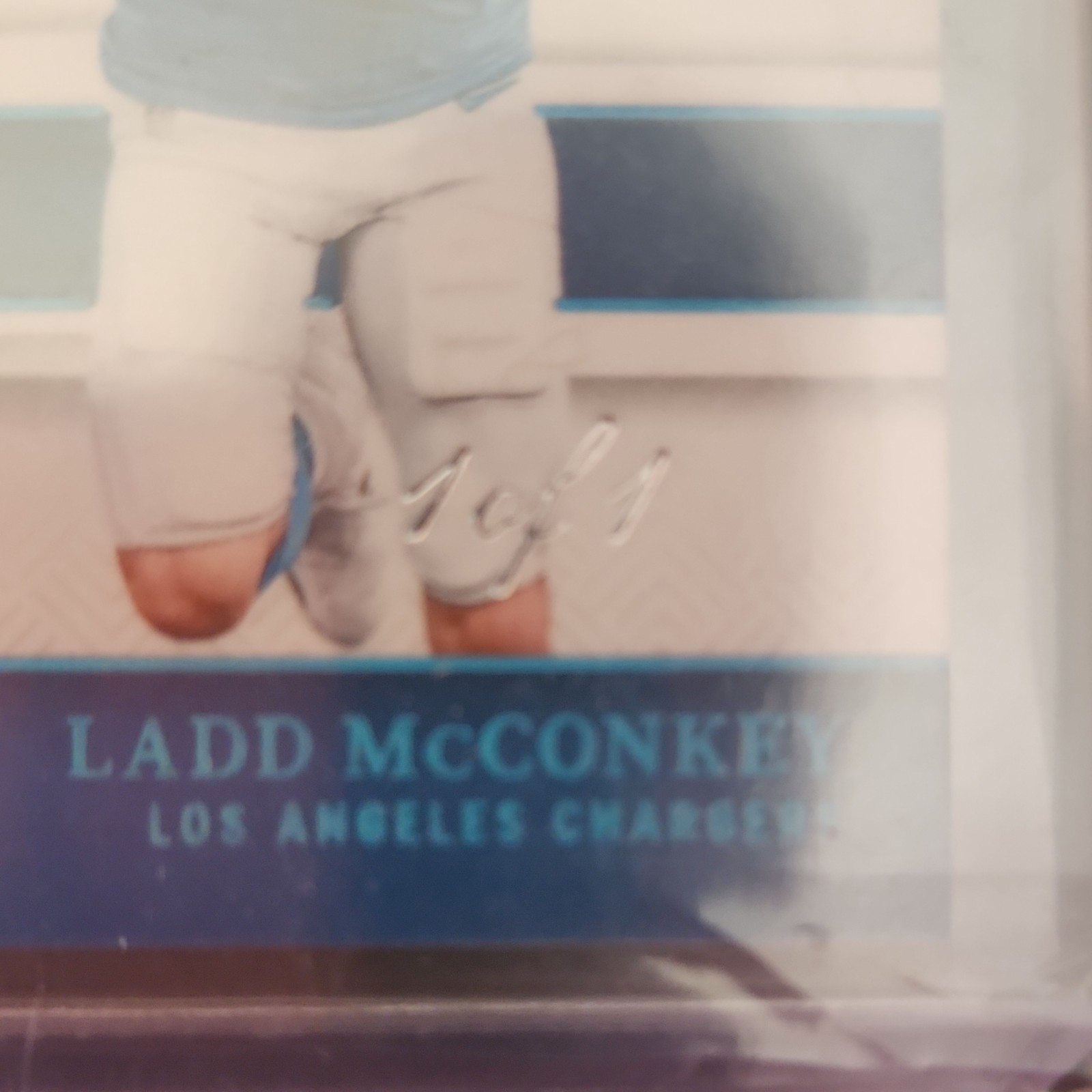 Panini 2024 National Treasures 1/1 NFL Shield Ladd McConkey RC  #TTS-LMY view 4