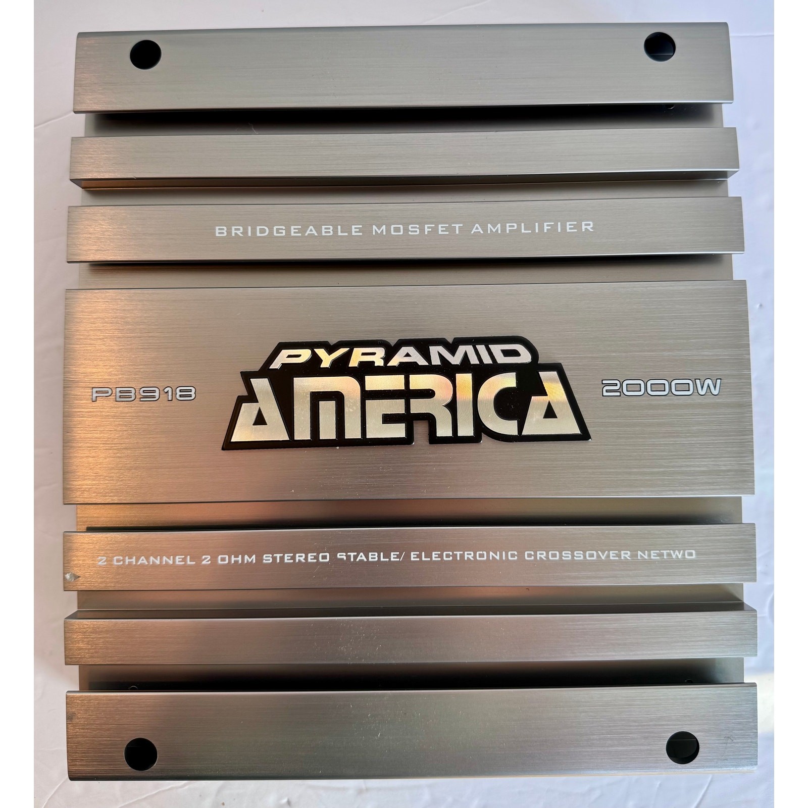 Pyramid America PB918 2-Channel Car Amplifier 2000W Bridgeab