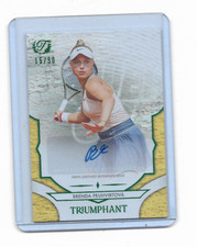 2025 Topps Triumphant Tennis Set Review and Checklist 34