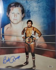 Bob Roop Funhouse (metallic 11x14) - PSA certed FCW photo signed auto autographe