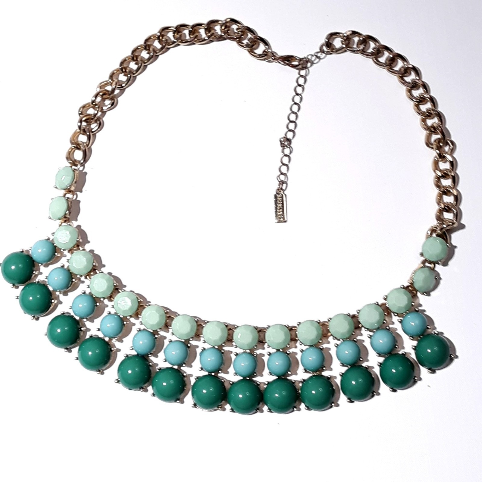 Baublebar Turquoise Ombre Bib Statement Necklace - image 4