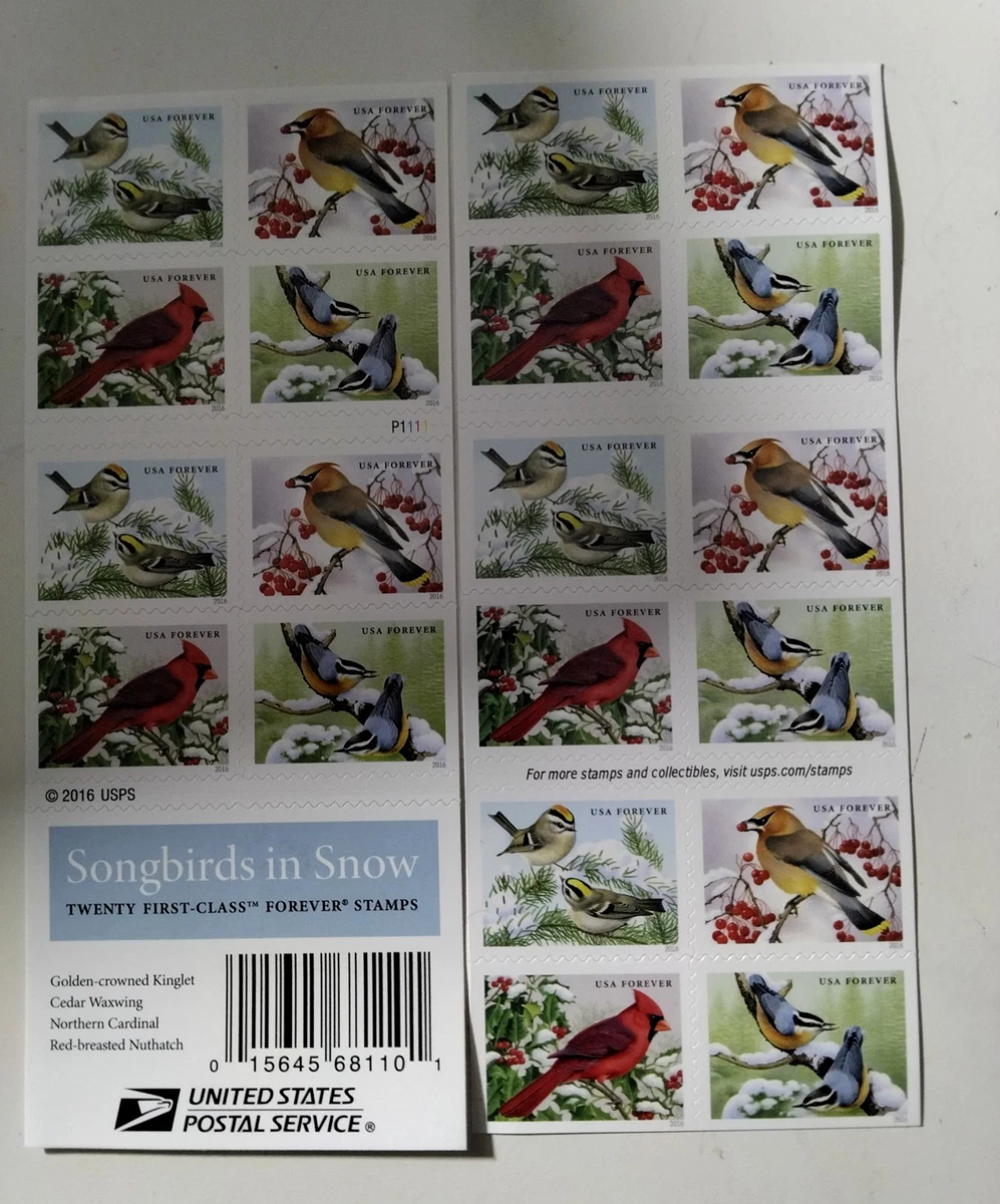 Forever Stamp Birds US Postage Stamps for sale | eBay