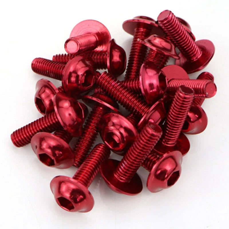 Complete Fairing Bolt Screws Bodywork Kit For Kawasaki Ninja ZX6R ZX10R ZX14R Foto 3 de 4