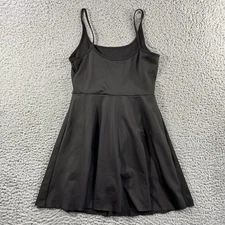 SHEIN LEISURE MIDI TOP WOMENS SMALL BLACK SOFT & COMFY POLYESTER SPANDEX NWT NEW