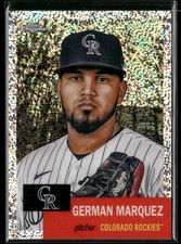 2022 Topps Chrome Platinum #279 German Marquez Speckle Refractor #/150