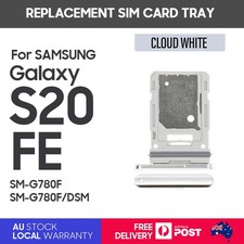 Sim Card Tray For Galaxy S20 FE - Cloud White