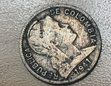 1941 Colombia 1 Centavo