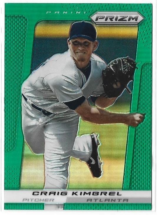 Craig Kimbrel 2013 Panini Prizm Green Prizm #80