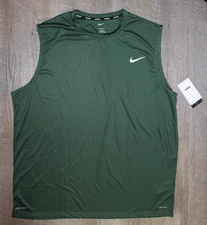 NWT NIKE MEN'S HYDROGUARD Big & Tall Tank Top Swim GREEN