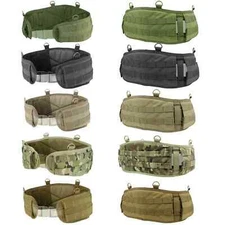 Tactical MOLLE Mesh Padded Heavy Duty Combat Outer Battle Belt Gen II