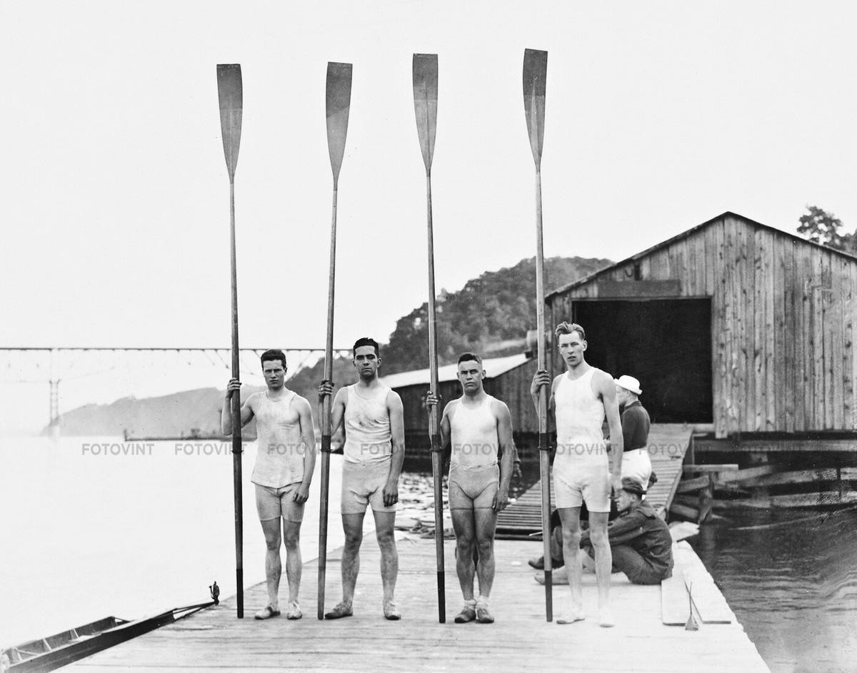 1913 PENN UNIV ROWING TEAM Photo Picture VINTAGE COLLEGE