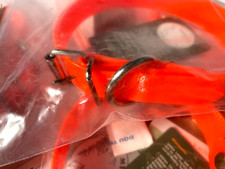 Gro&szlig;es Halsband MYSTIQUE Biothane orange klassisch Halsung 25mm 55-63 MYS401-10