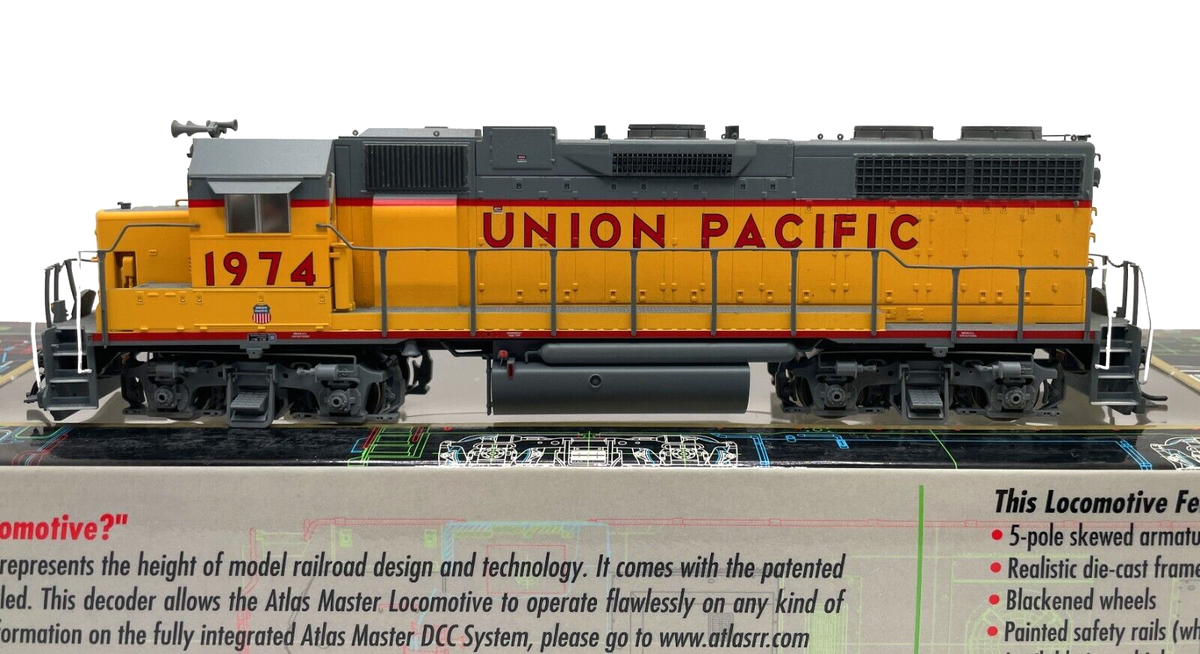Ar724 Atlas Train N Fausse Motrice Union Pacific Fm C Up 1400 Ref 2122