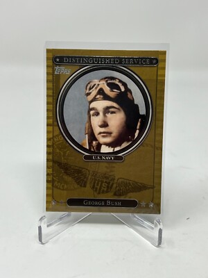 2007 Topps Distinguished Service George Bush Card #DS28 | eBay
