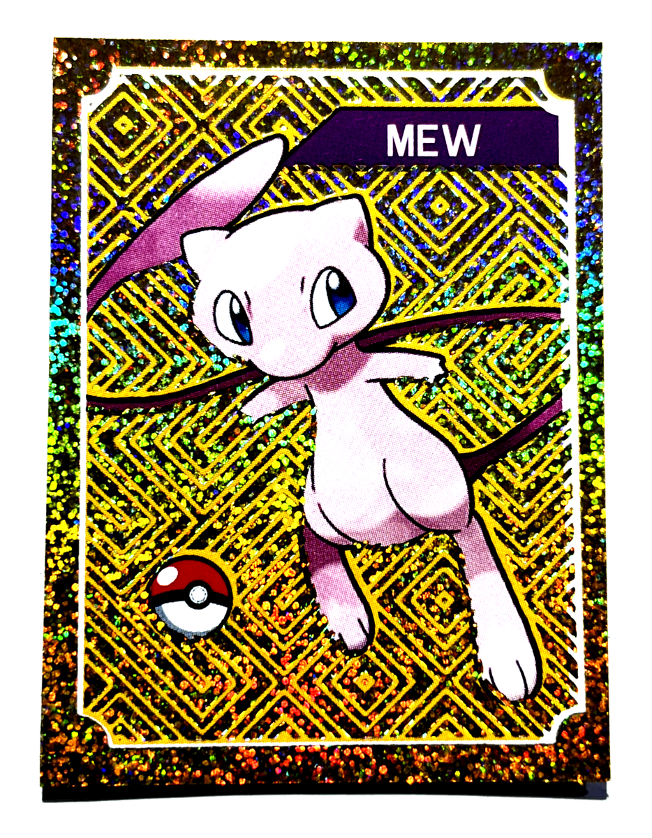 2024 POKEMON Last Evolution Sticker #078 MEW PERU Limited Edition