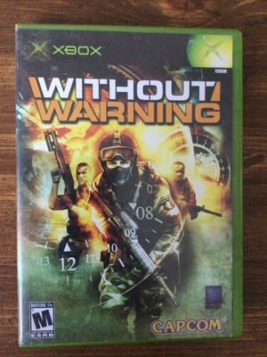 Without Warning Microsoft Xbox Video Game Complete