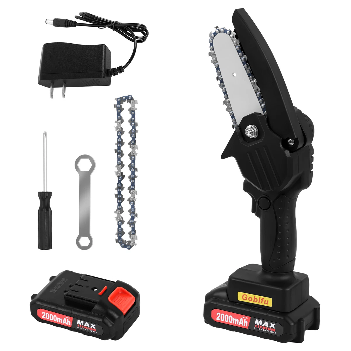 Cordless Power Chain Saws Handheld Small Chainsaw for Wood Cutting