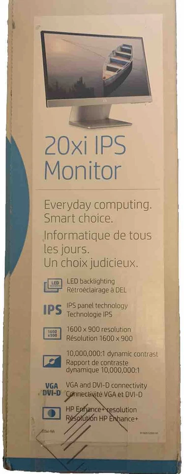 HP Pavilion 20xi 20" HD+ IPS LED-Backlit Display Monitor New Open Box - Image 3 of 3