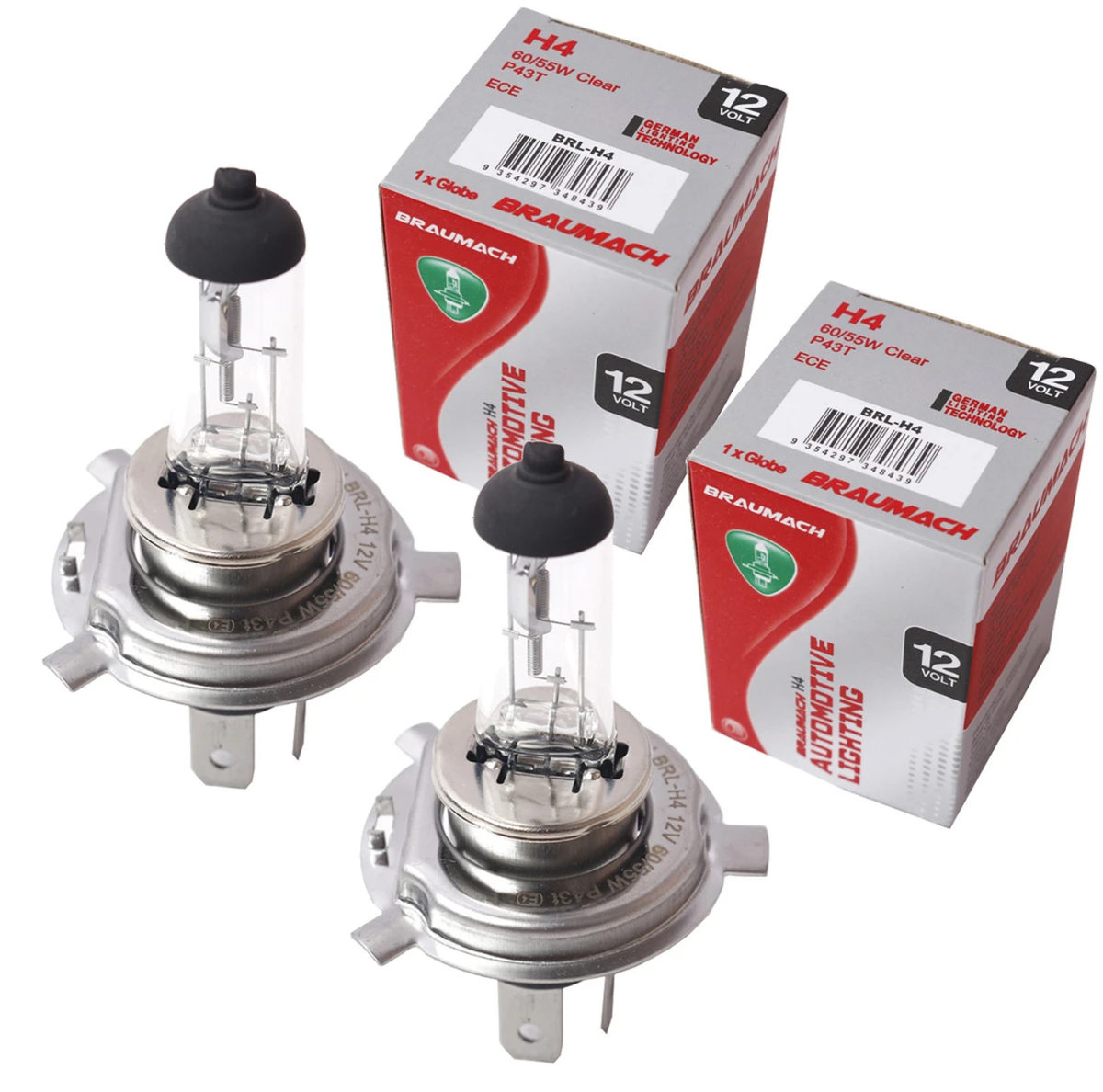 31　4 Headlight Bulbs Globes H4 for Nissan 300 ZX Z31 Targa 3.0 Turbo