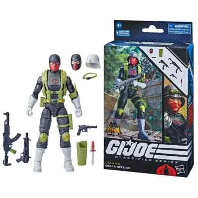 G.I. JOE Classified Series Python Patrol Cobra Officer 097 Figure